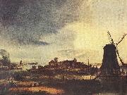 Landscape with Windmill sg